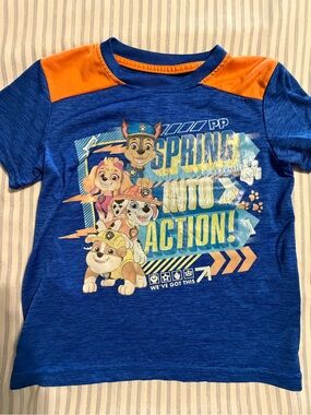 2 for$6✨Paw Patrol Spring Into Action' Graphic Tee, Size 5